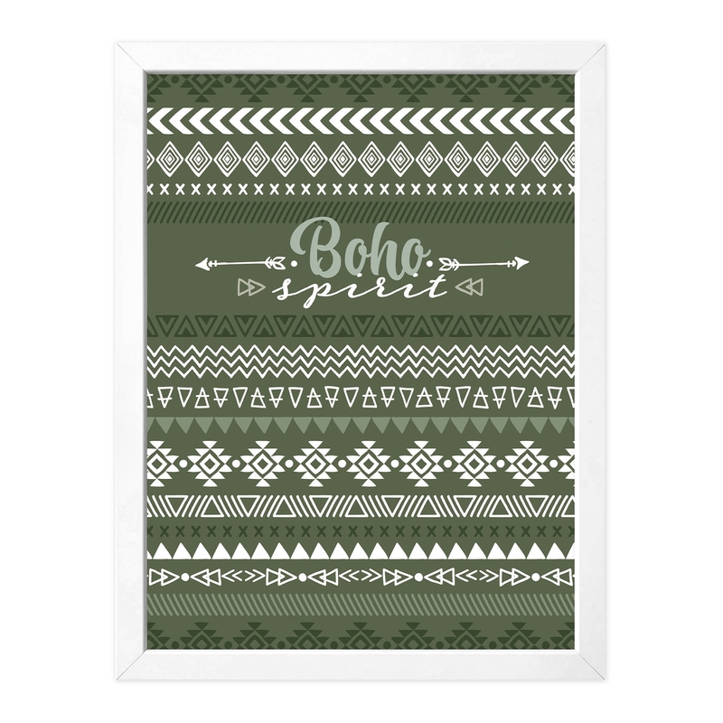 Kinderposter &#039;Boho Spirit&#039; khaki 30x40cm