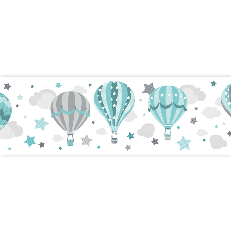 Bordüre Heißluftballons mint selbstklebend