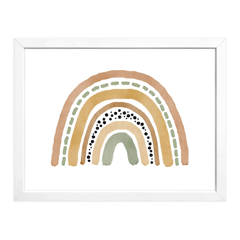 Poster &#039;Regenbogen&#039; Aquarell 40x30cm