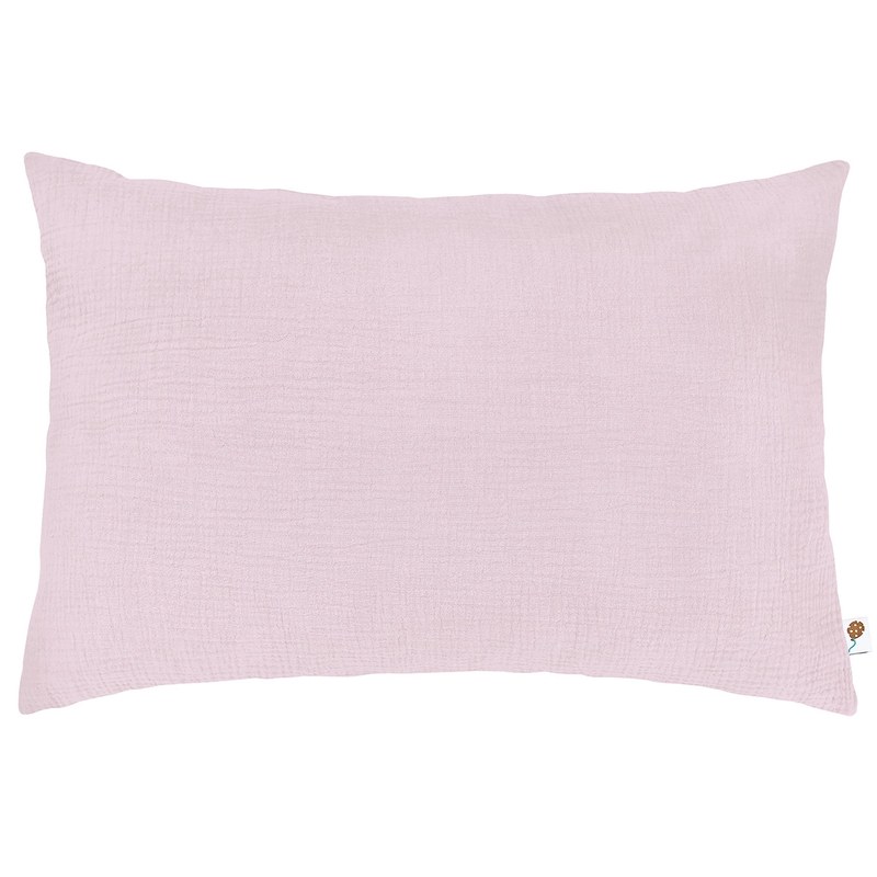 Kissenbezug Musselin flieder 40x60cm