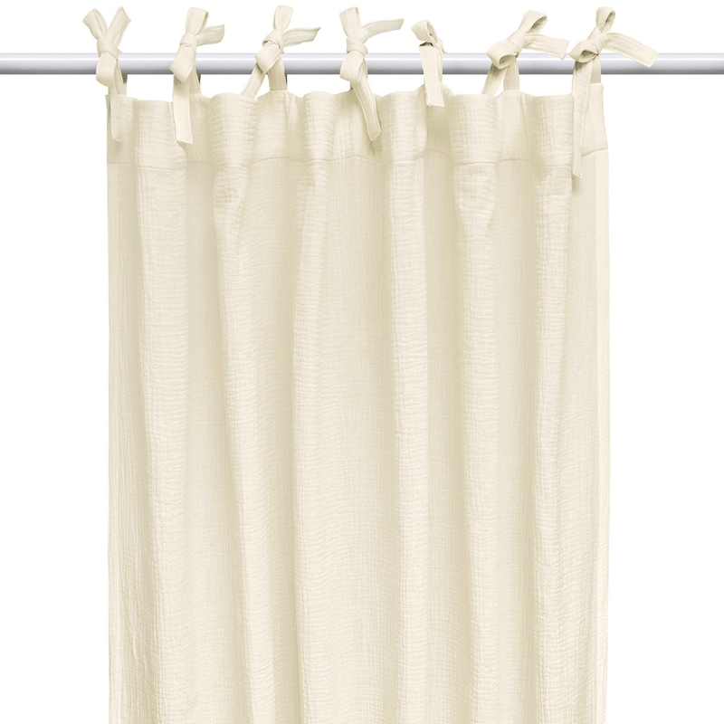 Bio Vorhang Musselin creme H 240cm