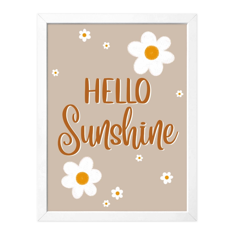 Kinderposter &#039;Sunshine&#039; beige 30x40cm