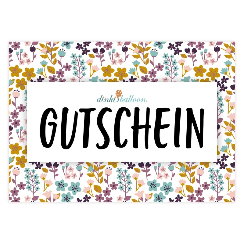 Geschenkgutschein &#039;Blumen&#039; (E-Mail)