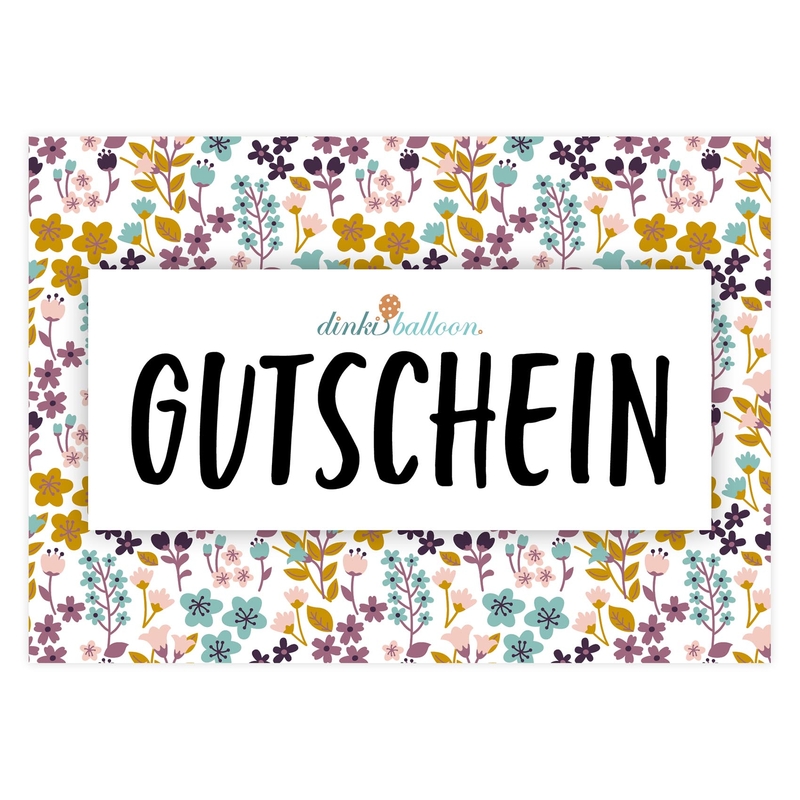 Geschenkgutschein &#039;Blumen&#039; (E-Mail)