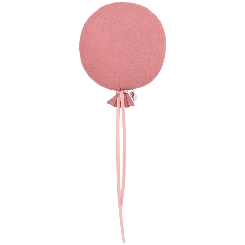 Bio Kinderzimmer Wanddeko &#039;Luftballon&#039; altrosa 25cm