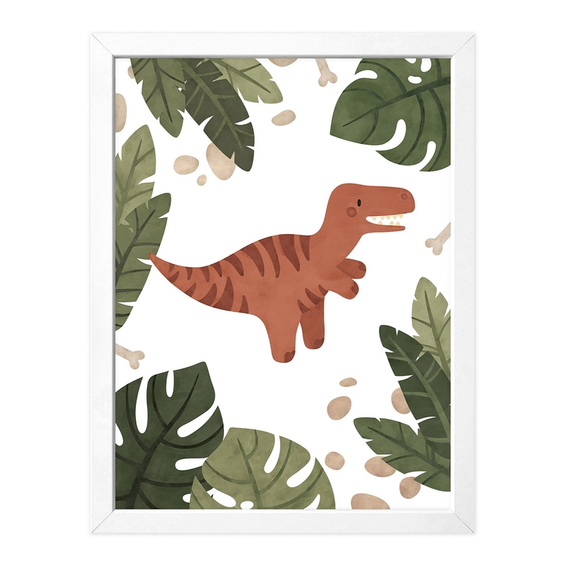 Kinderposter Dino Tyrannosaurus 30x40cm