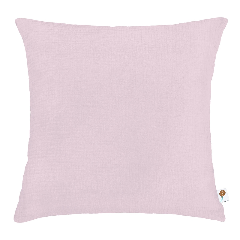 Kissenbezug Musselin flieder 40x40cm