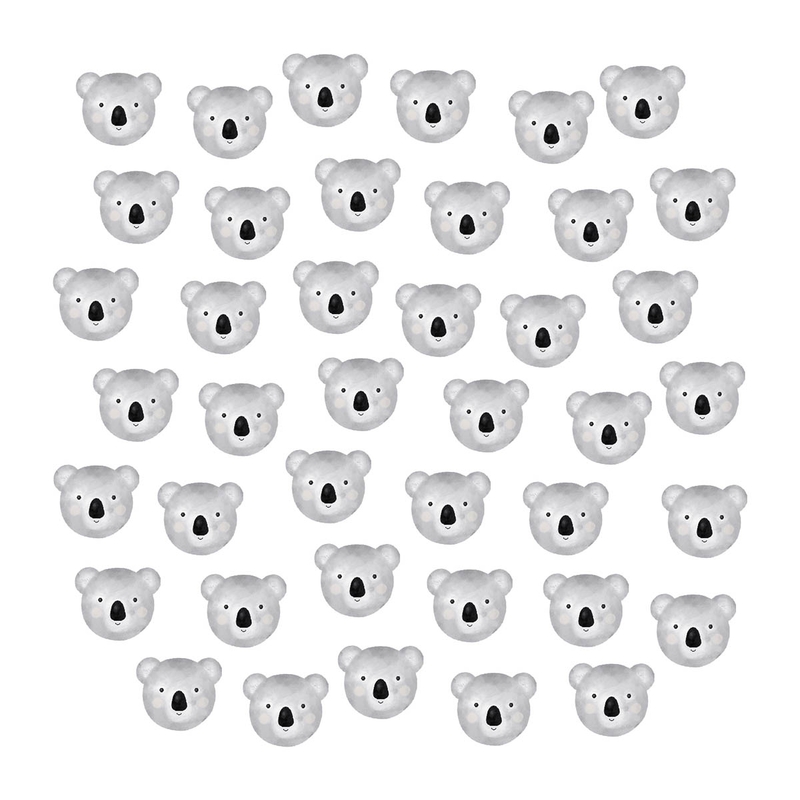 Tiere Wandsticker aus Stoff &#039;Koala Karl&#039; 41 St.